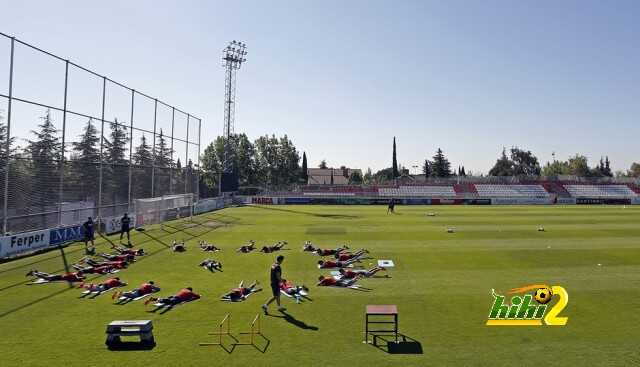 صور: البهجة تعم تدريبات أتليتيكو مدريد قبل لقاء برشلونة !