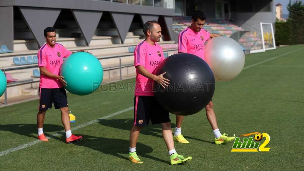 صور : برشلونة يواصل الاستعداد للموسم الجديد