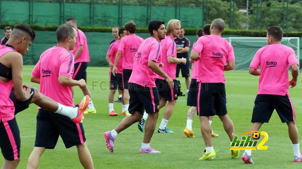 صور : استعدادات برشلونة النهائية لكأس جامبر