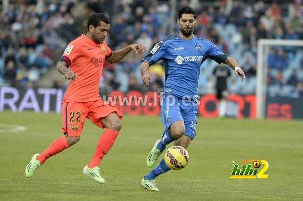 صور : برشلونة ينهي الشوط الأول متعادلا امام خيتافي