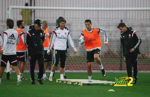 صور : تدريبات ريال مدريد الأخيرة استعدادا لنصف النهائي