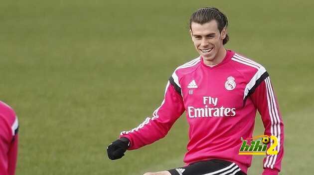 بيل وكوينتراو شاركا في تدريبات ريال مدريد