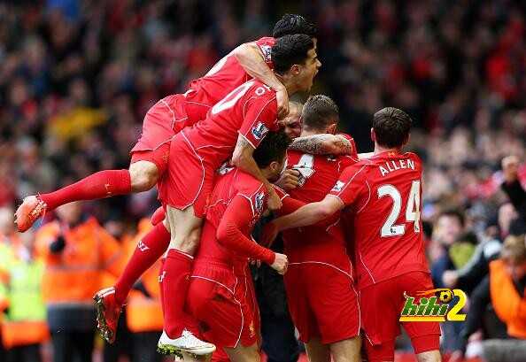 ليفربول يتقدم على بيرنلي في الشوط الاول