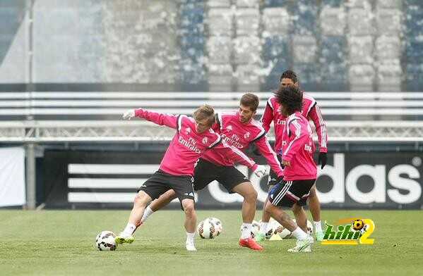 صور : ريال مدريد يواصل استعداداته للكلاسيكو