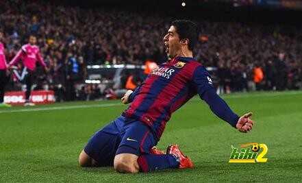 صورة : هكذا احتفل سواريز بالفوز في الكلاسيكو