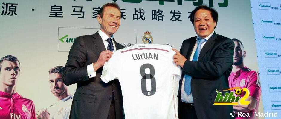ريال مدريد يوقع أول عقد رعاية صيني