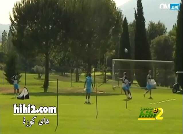 لفتة فنية رائعه فى التدريبات