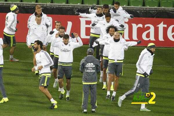 صور : ريال مدريد يواصل تدريباته في ملبورن