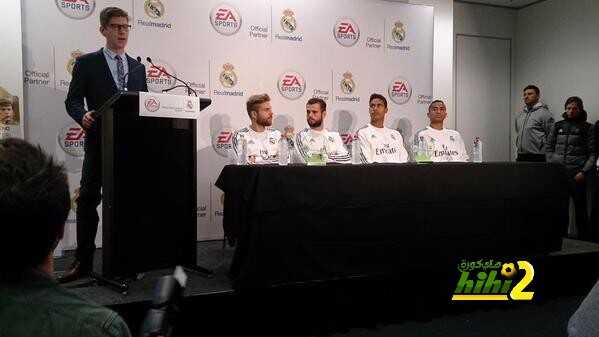 صور : ريال مدريد يتعاقد مع راع جديد في حضور نجومه