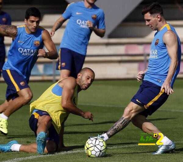 فيديو : الدورة التدريبية الأخيرة لبرشلونة قبل السفر لفلورنسا