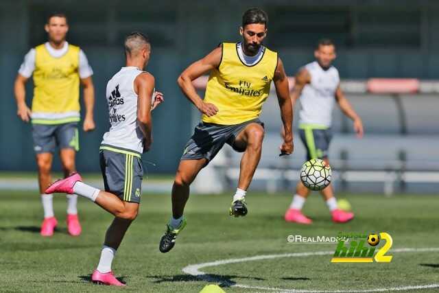 صور : استعدادات ريال مدريد لمباراة اسبانيول