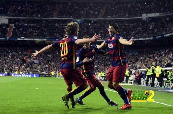 صورة : اكتساح لبرشلونة في احصائيات الشوط الأول من الكلاسيكو