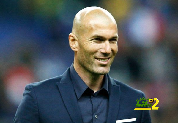 احصائيات كاسحة لريال مدريد زيدان خلال الشوط الأول
