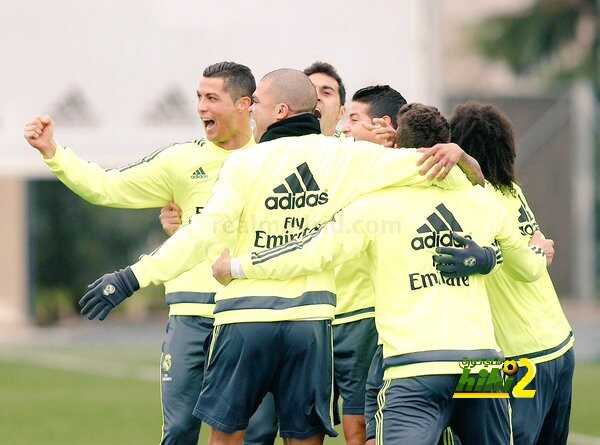صور : الحماس عنوان استعداد ريال مدريد لمواجهة بيتيس