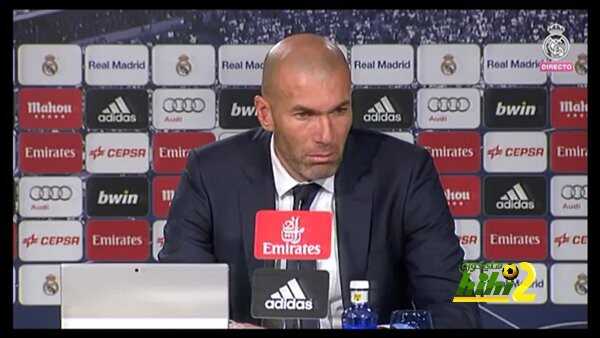 زيدان ” رونالدو لاعب رائع ، وسنعمل على مباراة روما من الغد “