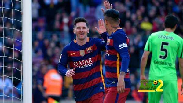 ميسي ونيمار يتساويان سلبا في برشلونة