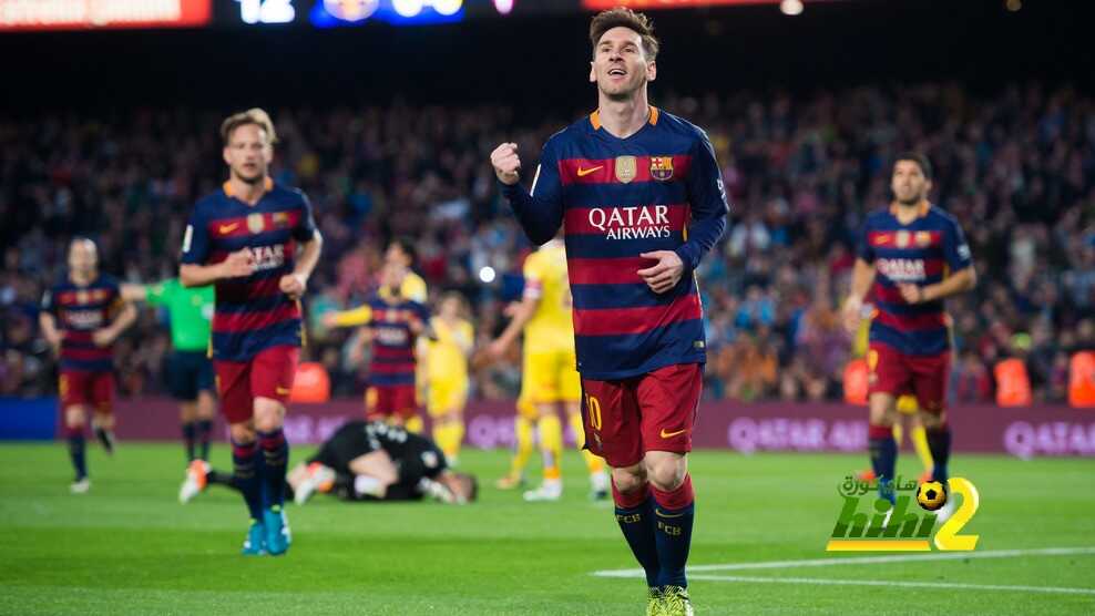 برشلونة ينهي الشوط الاول متقدماً على خيخون
