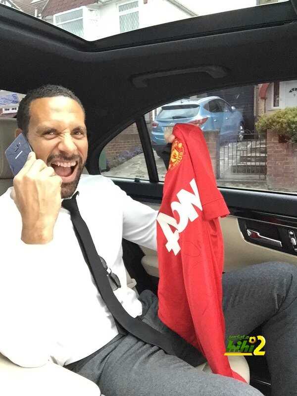 بالصورة : فيرديناند يدعم الشياطين الحمر أمام كريستال بالاس