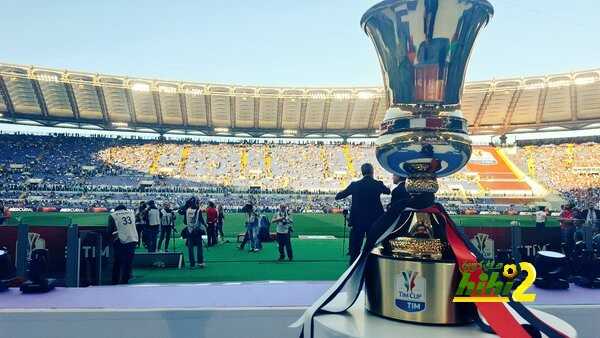 صورة : كأس إيطاليا في ملعب الأولمبيكو ينتظر المتوج باللقب ..!