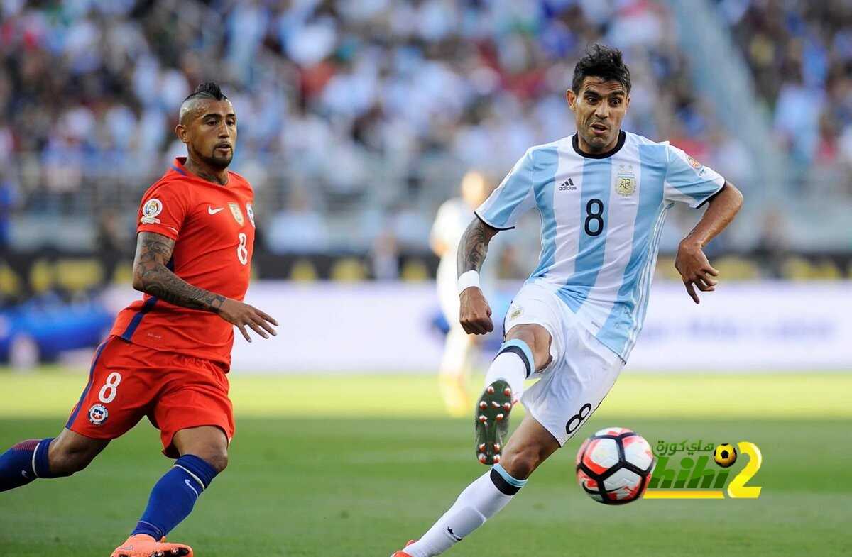 فيديو : الارجنتين تضرب شباك شيلي بثنائية في غياب ميسي