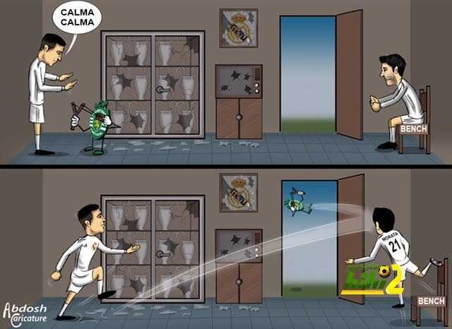 كاريكاتير هاي كورة .. هكذا طرد كريستيانو و موراتا لشبونة من مدريد !