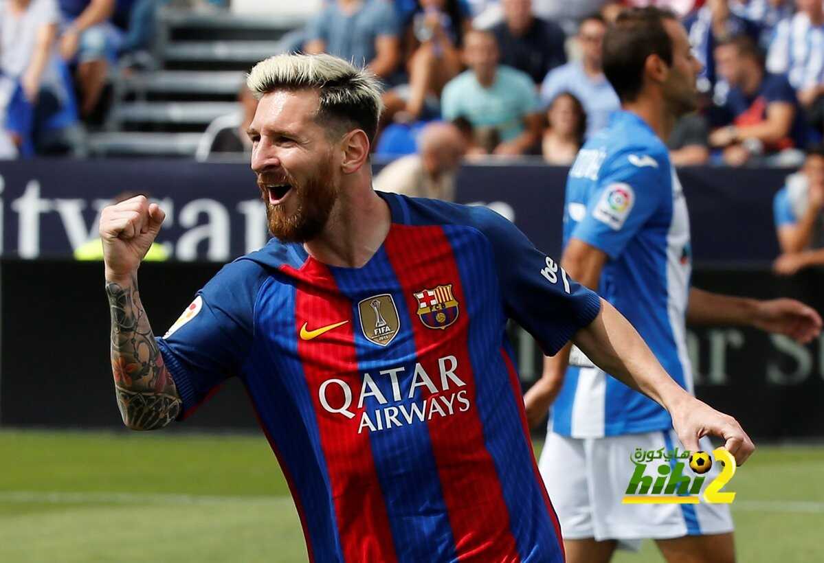ليغانيس ، الضحية 66 لميسي مع برشلونة