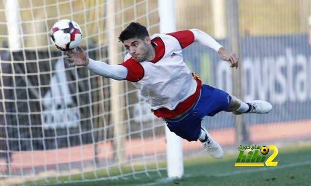 صورة من استعدادات اللاروخا لمواجهة منتخب إيطاليا