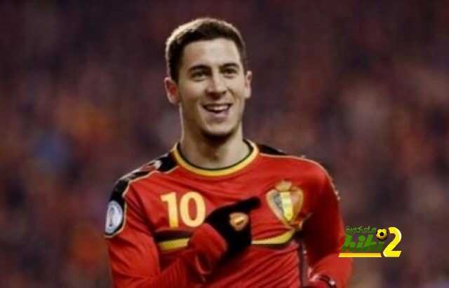 هازارد يفعلها لأول مرة في تاريخه