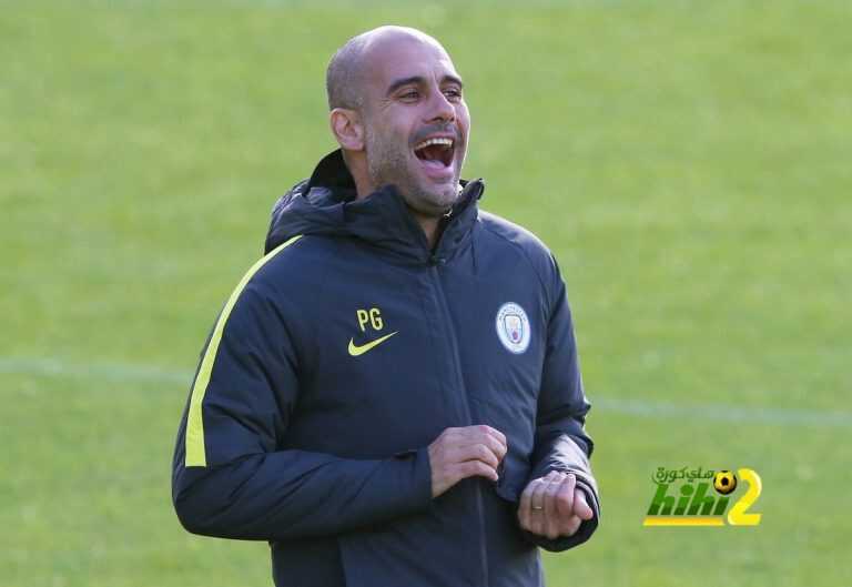 صور : التفاؤل يسود استعدادات السيتي لبرشلونة