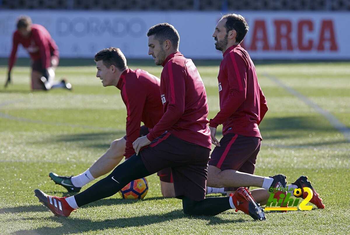 اتليتكو مدريد يختتم استعداداته لمواجهة فياريال