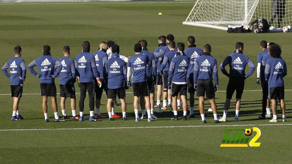 صور : ريال مدريد يستعد لمواجهة ملقا