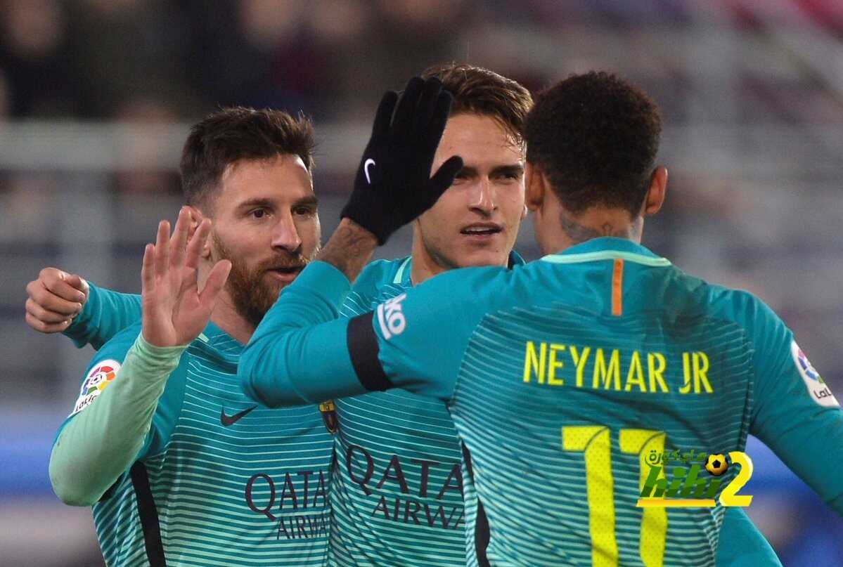 ميسي يعزز تقدم برشلونة بالهدف الثاني