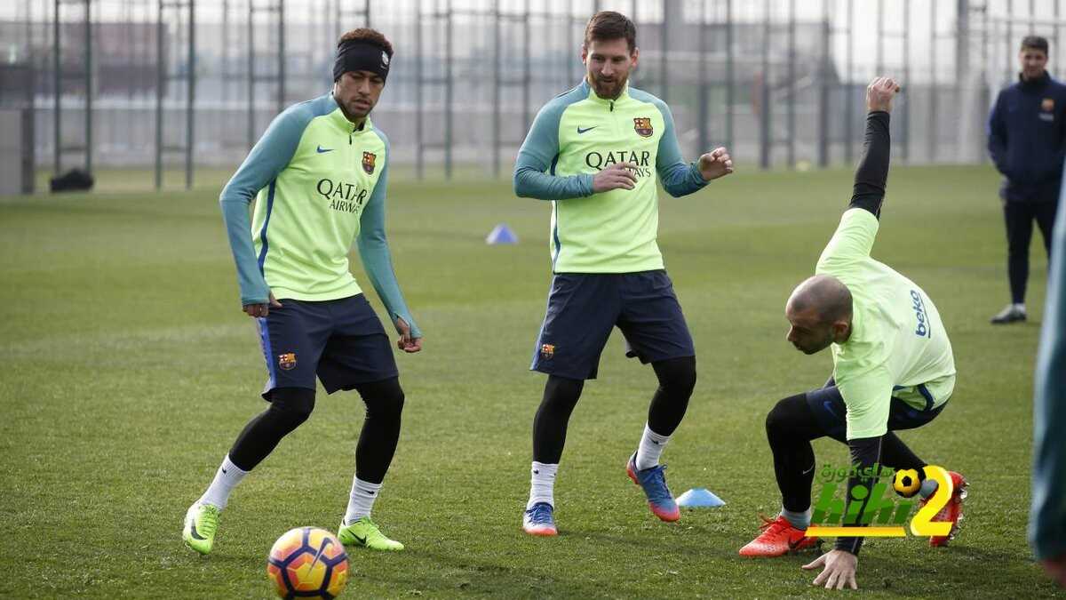 صور من استعدادات برشلونة لمواجهة بلباو