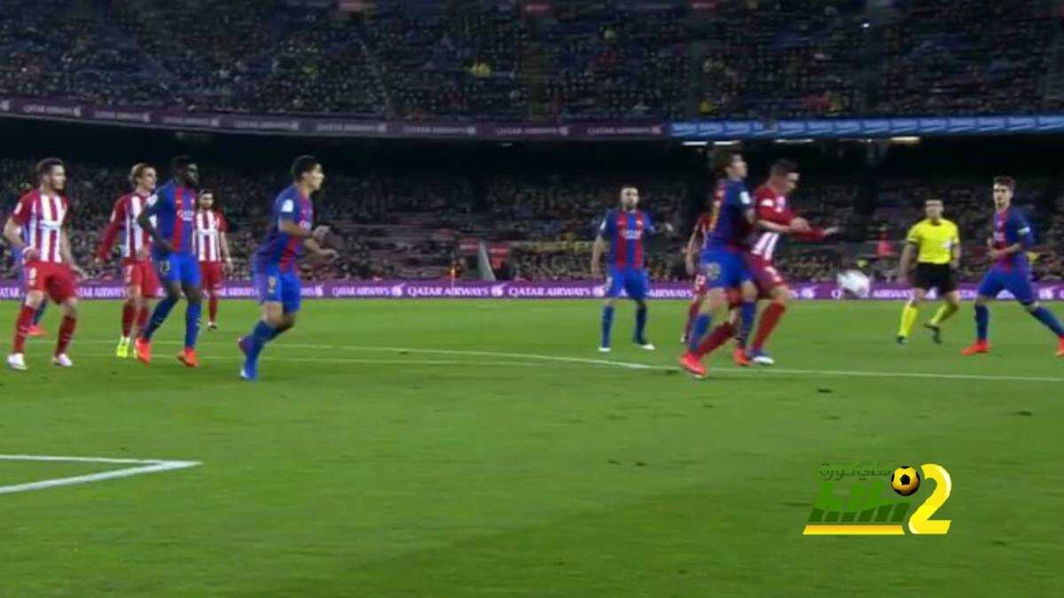 الآس : أتلتيكو طالب بركلة جزاء لتوريس