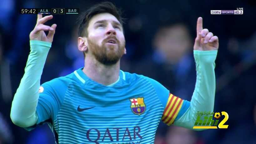 ميسي يثلث النتيجة لبرشلونة
