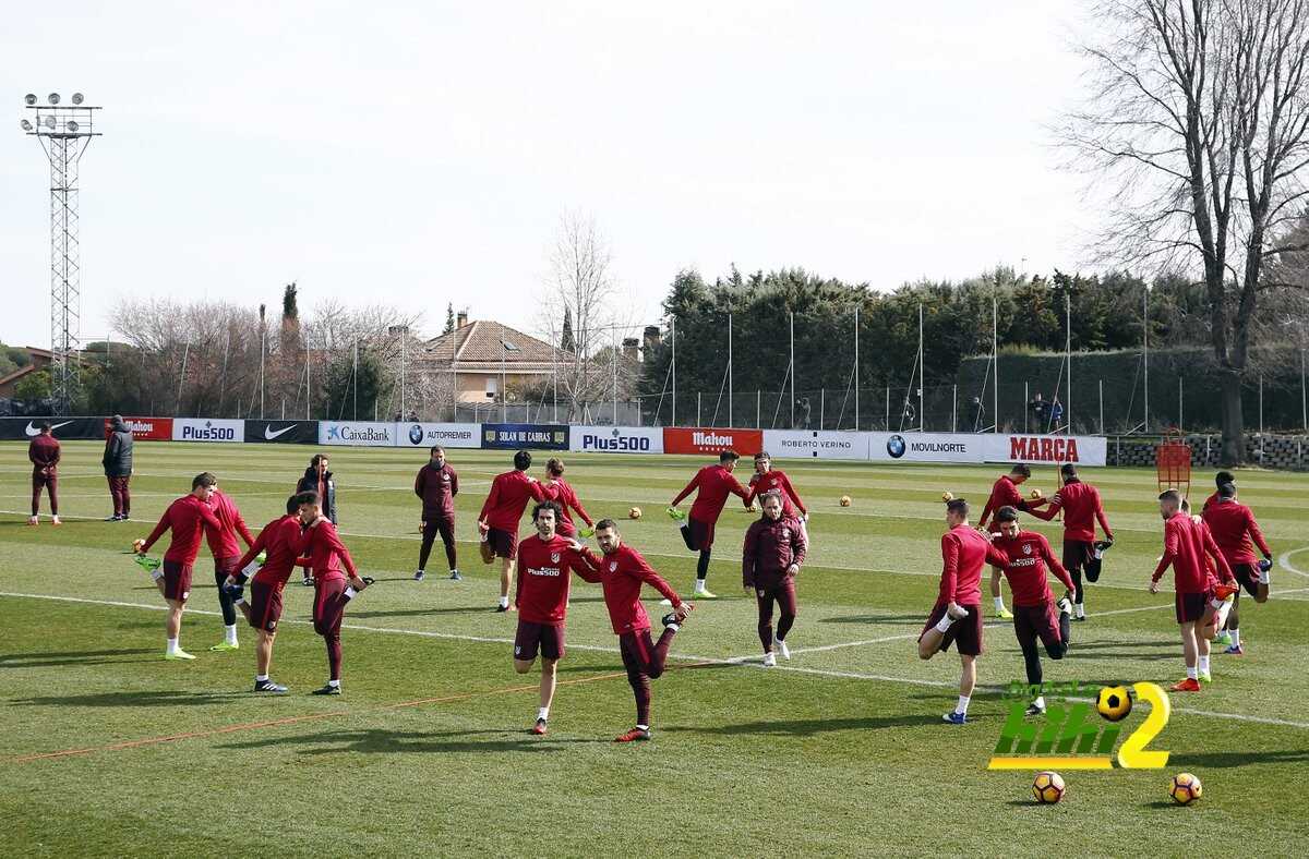اتليتكو مدريد يستعد لمواجهة خيخون