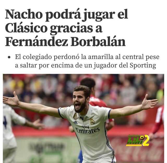 صحيفة الموندو تنتقد حكم لقاء ريال مدريد وخيخون بسبب ناتشو