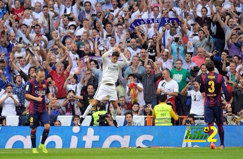 ريال مدريد لايفز في البيرنابيو في الكلاسيكو منذ 2014