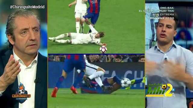 برنامج التشرينجو “مقارنة بين تدخل  مشابه بين بيكيه وراموس” لم يطرد فيه لاعب برشلونة