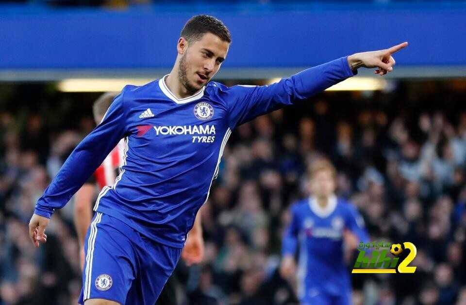 كونتي لن يستطيع منع رحيل هازارد إلى إسبانيا