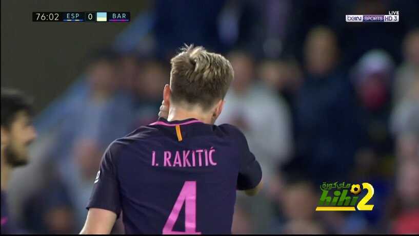 راكيتيتش يعزز تقدم برشلونة بالهدف الثاني