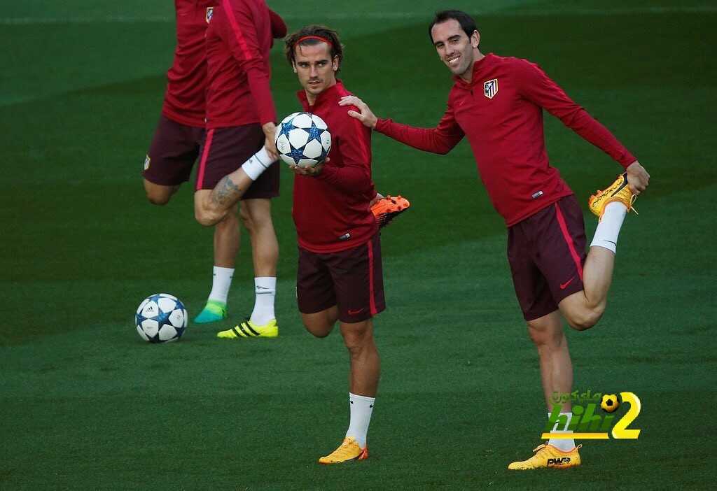 قائمة أتلتيكو مدريد المستدعاة لمواجهة الريال