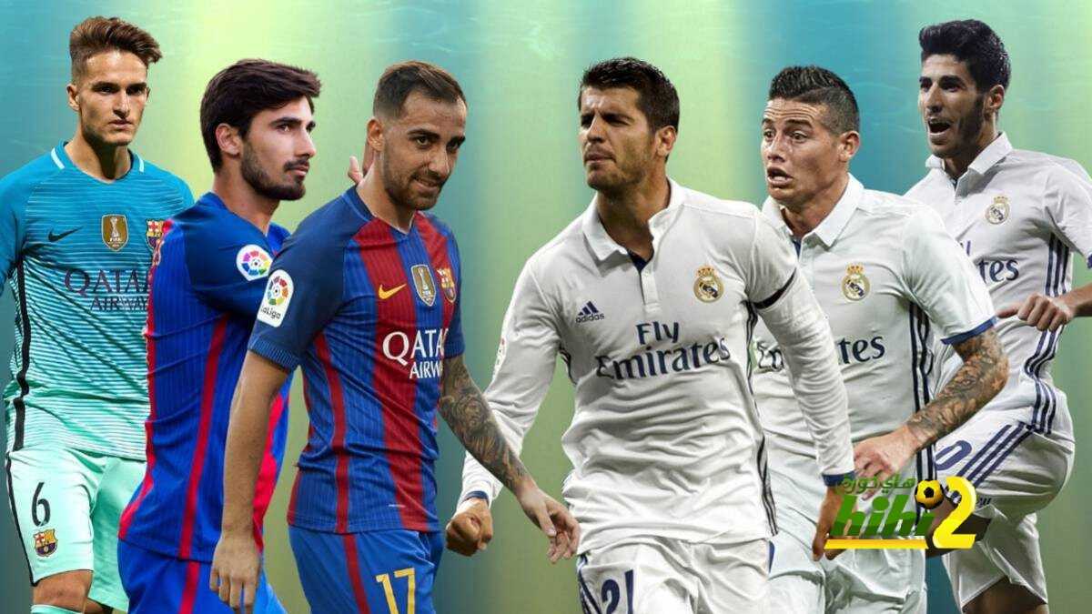 صورة : دكة بدلاء ريال مدريد تتفوق على نظيرتها في برشلونة