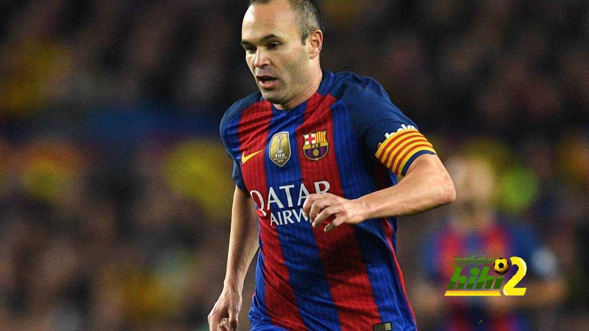 برشلونة يحتفل بيوم ميلاد انيستا