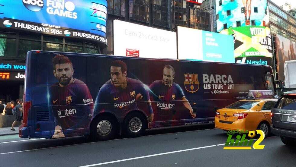 أرباح برشلونة بدأت قبل بداية جولته الأمريكية