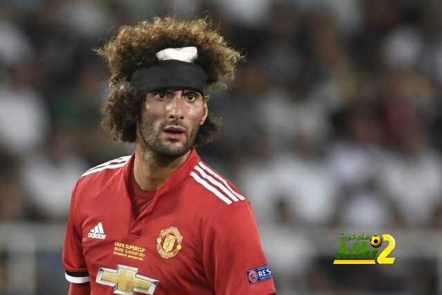 لقطة طريفة لفيلايني أمام ريال مدريد
