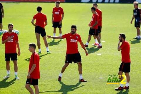 🔴 صورة: كوستا في أول تدريبات مع أتلتيكو مدريد