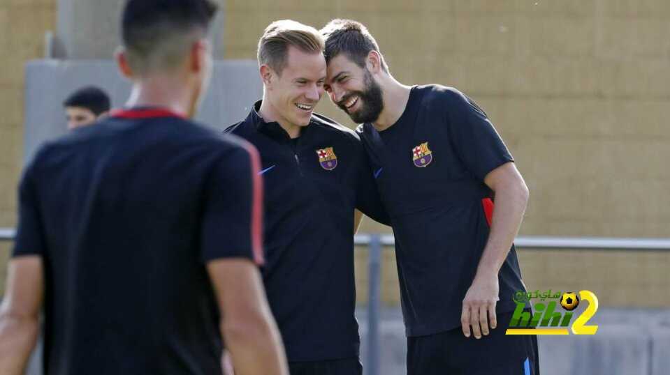 برشلونة يستعد لمواجهة أتليتكو مدريد في حضور شتيجن وبيكيه