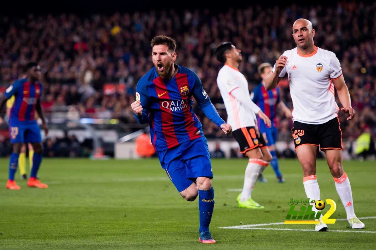 ميسي يشارك في أهداف برشلونة أمام فالنسيا للمرة الـ27