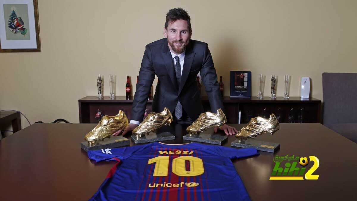 ميسي سعيد في برشلونة